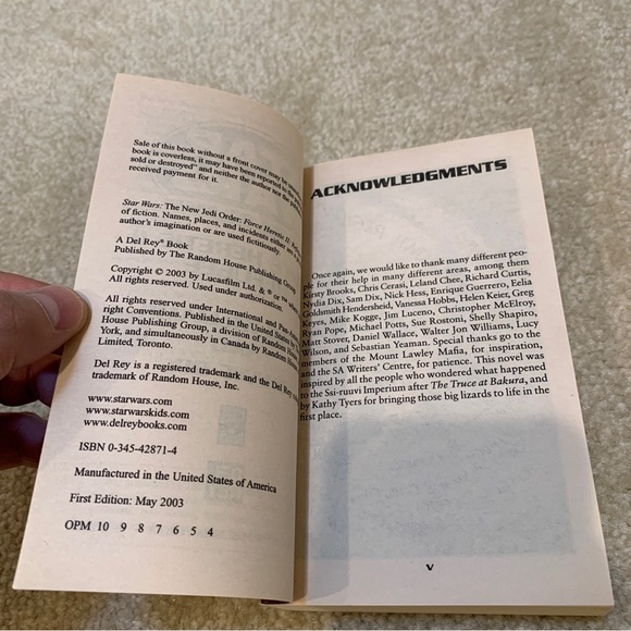 Star Wars New Jedi Order Series Force Heretic Trilogy Lot of 3 Paperback Books - Picture 12 of 16